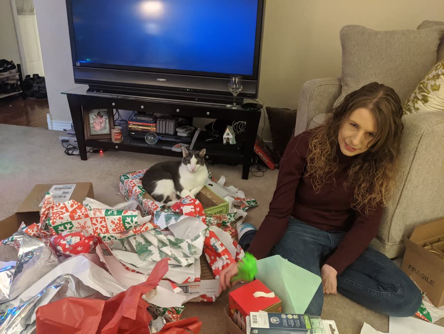 Vader christina christmas 1